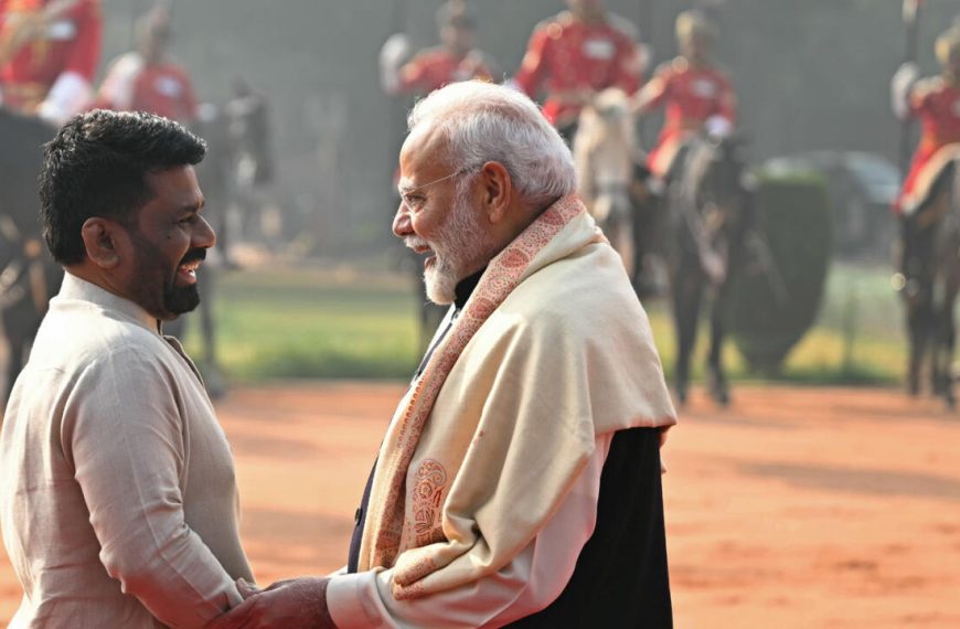 ජනාධිපති අනුර ගේ ඉංදියා සංචාරය