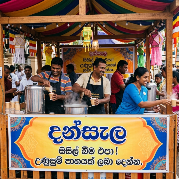 සිසිල් බීම දන්සැල් ආශ්රිතව ජලය මගින් පැතිරිය හැකි රෝග වැලඳීමට වැඩි ඉඩක් ඇති බැවින් සිසිල් බීම දන්සැල් වෙනුවට උණුසුම් පාන වර්ග පිරිනමන දන්සැල් සංවිධාන කිරීම වැදගත යැයි සෞඛ්ය සේවා වෛද්ය අසේල ගුණවර්ධන මහතා සියලු දන්සැල් සංවිධායකයන්ගෙන් ඉල්ලීමක් කරයි.