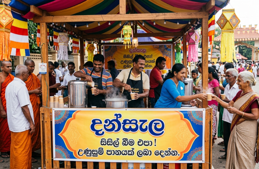 සිසිල් බීම දන්සැල් ආශ්‍රිතව ජලය මගින්&hellip;